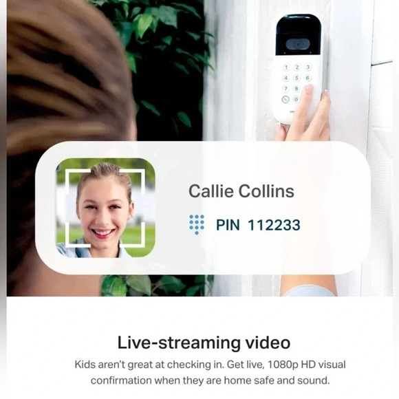 Chamberlain myQ Smart Garage Video Keypad - White - Picture 6 of 16